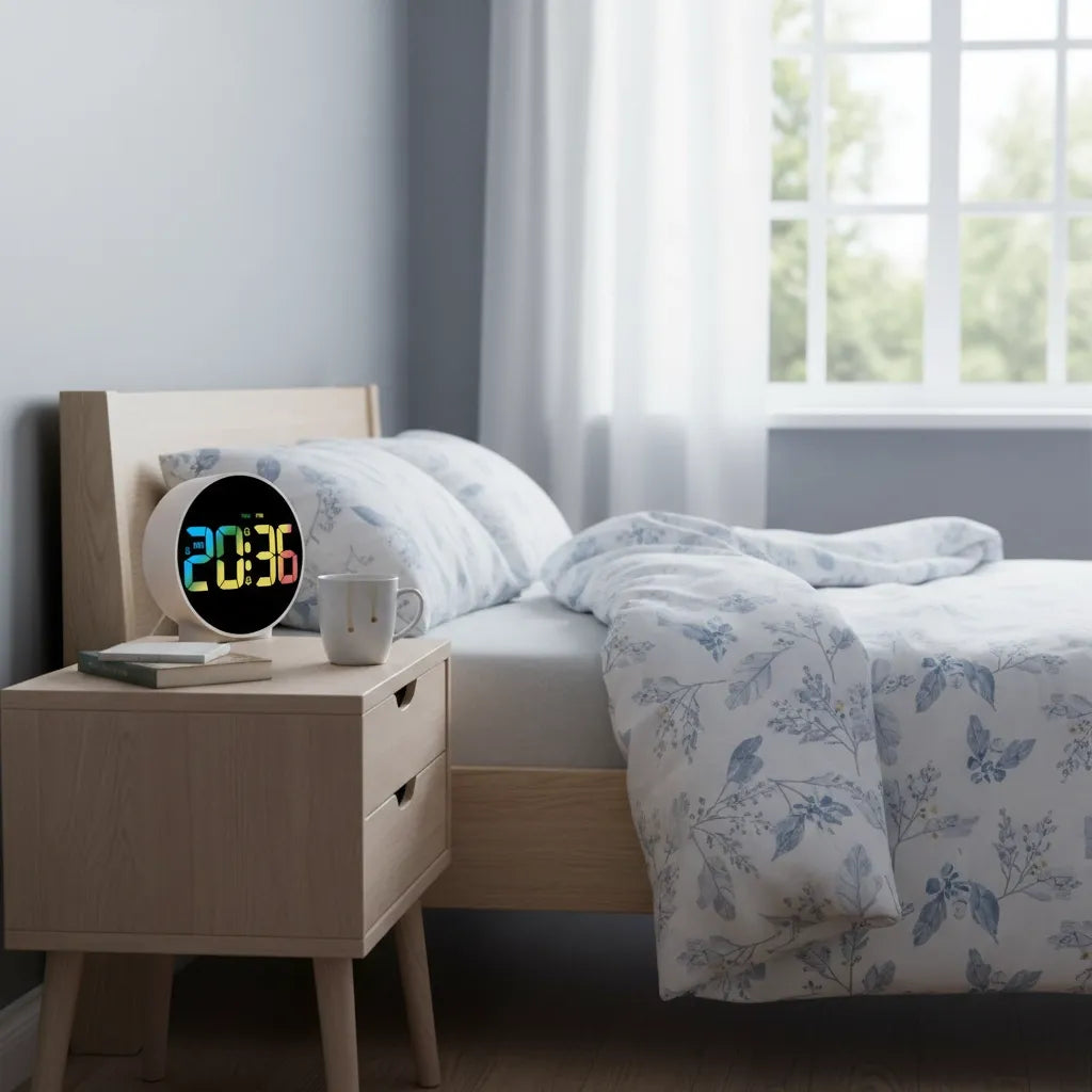 Réveil Numérique à Piles