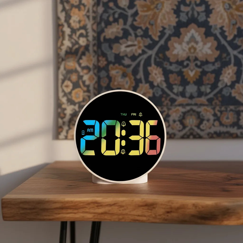 Réveil Numérique à Piles