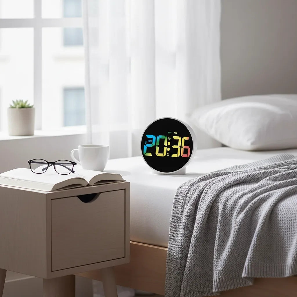 Réveil Numérique à Piles