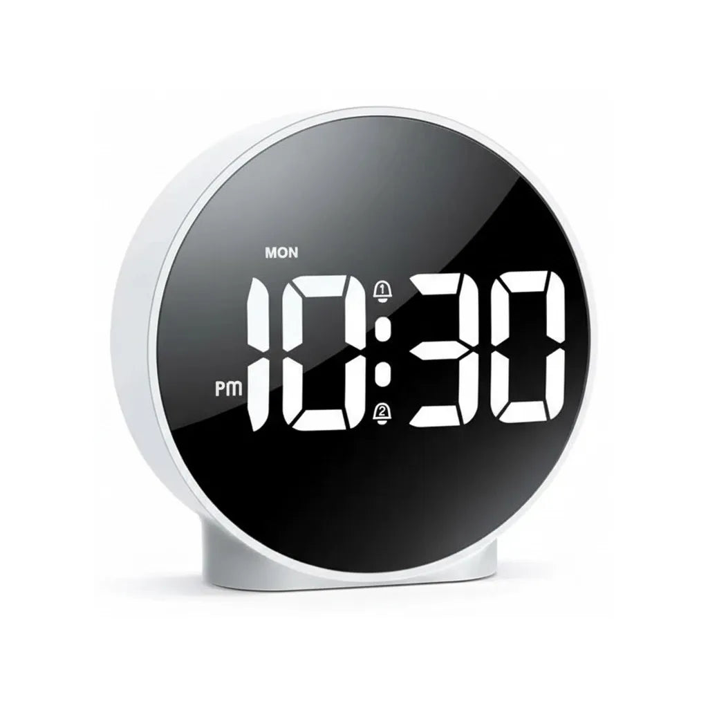 Réveil Numérique à Piles avec Gros Chiffres