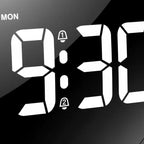 Réveil Numérique à Piles avec Gros Chiffres