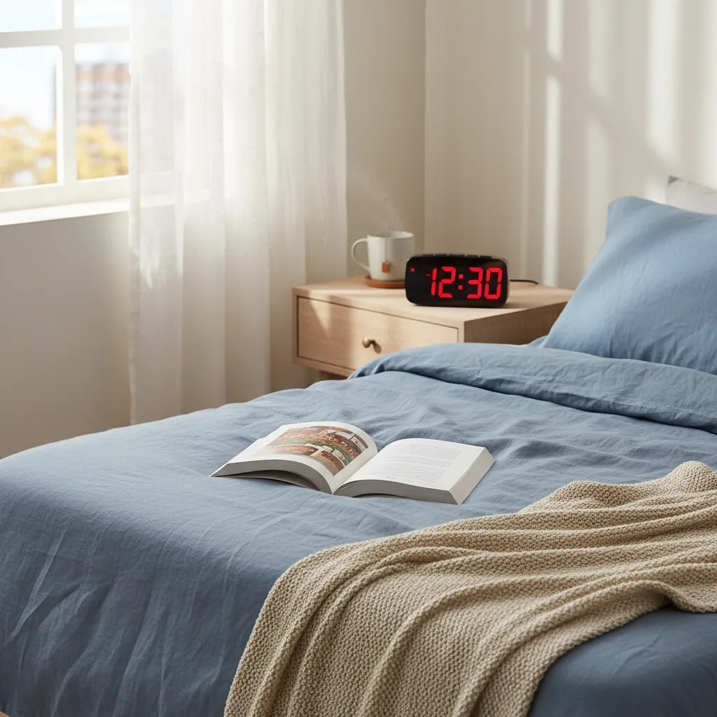 Réveil Numérique Affichage Rouge Pour Chambre