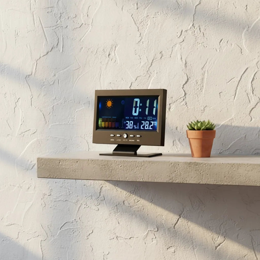 Réveil Numérique Avec Calendrier Numérique