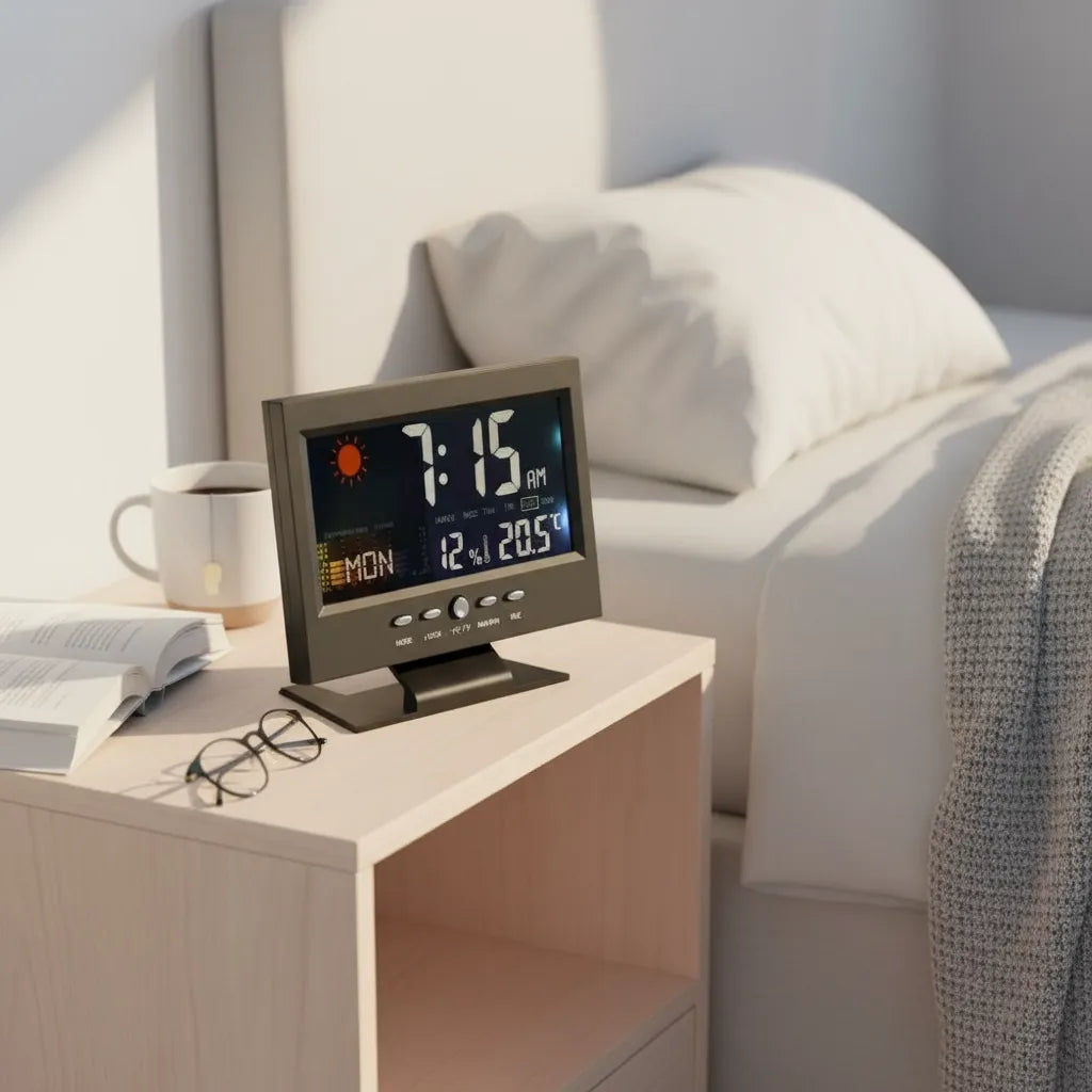 Réveil Numérique Avec Calendrier Numérique