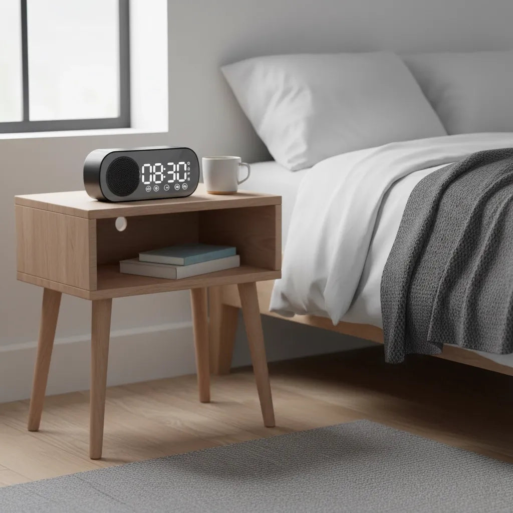 Réveil Numérique avec Radio et Bluetooth