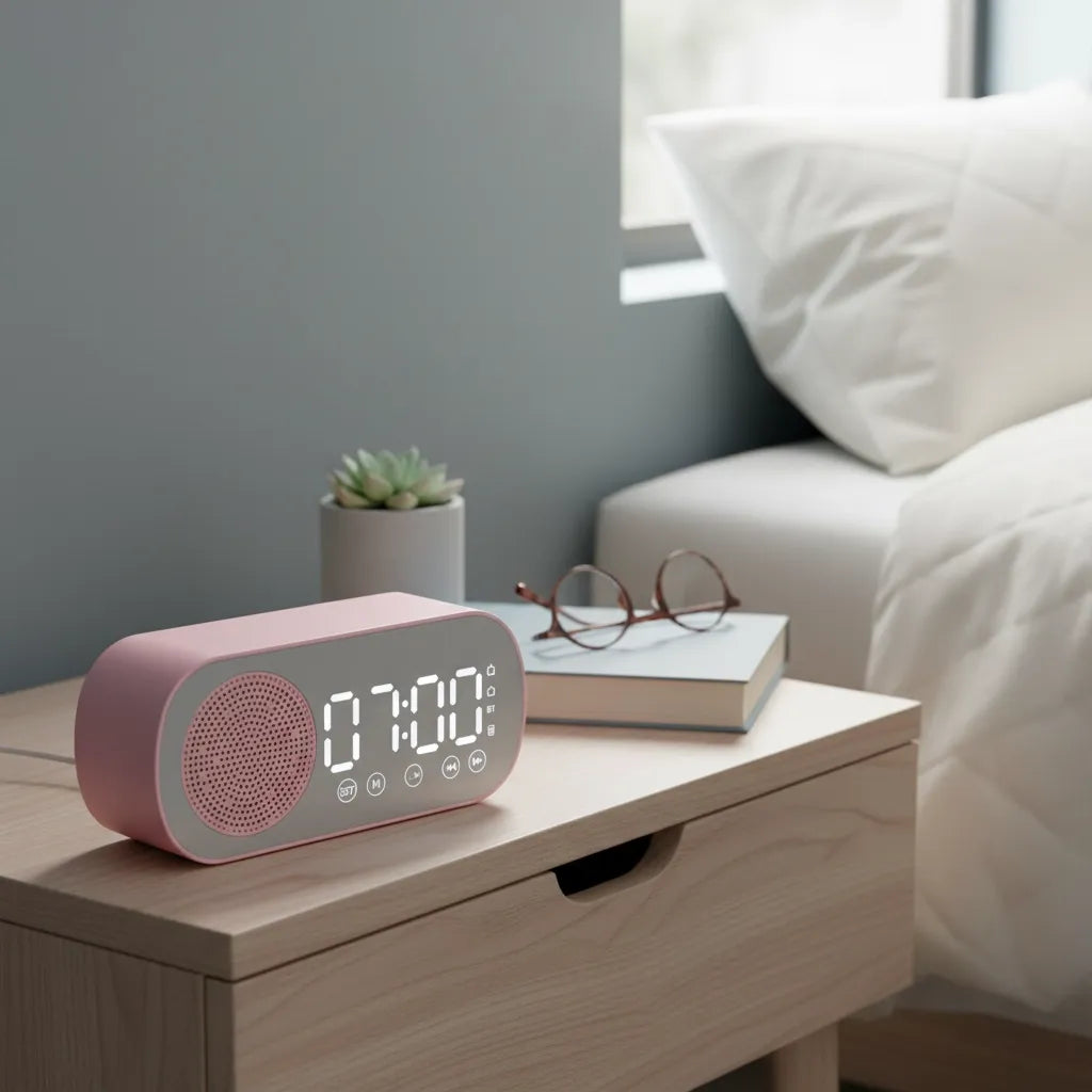 Réveil Numérique avec Radio et Bluetooth
