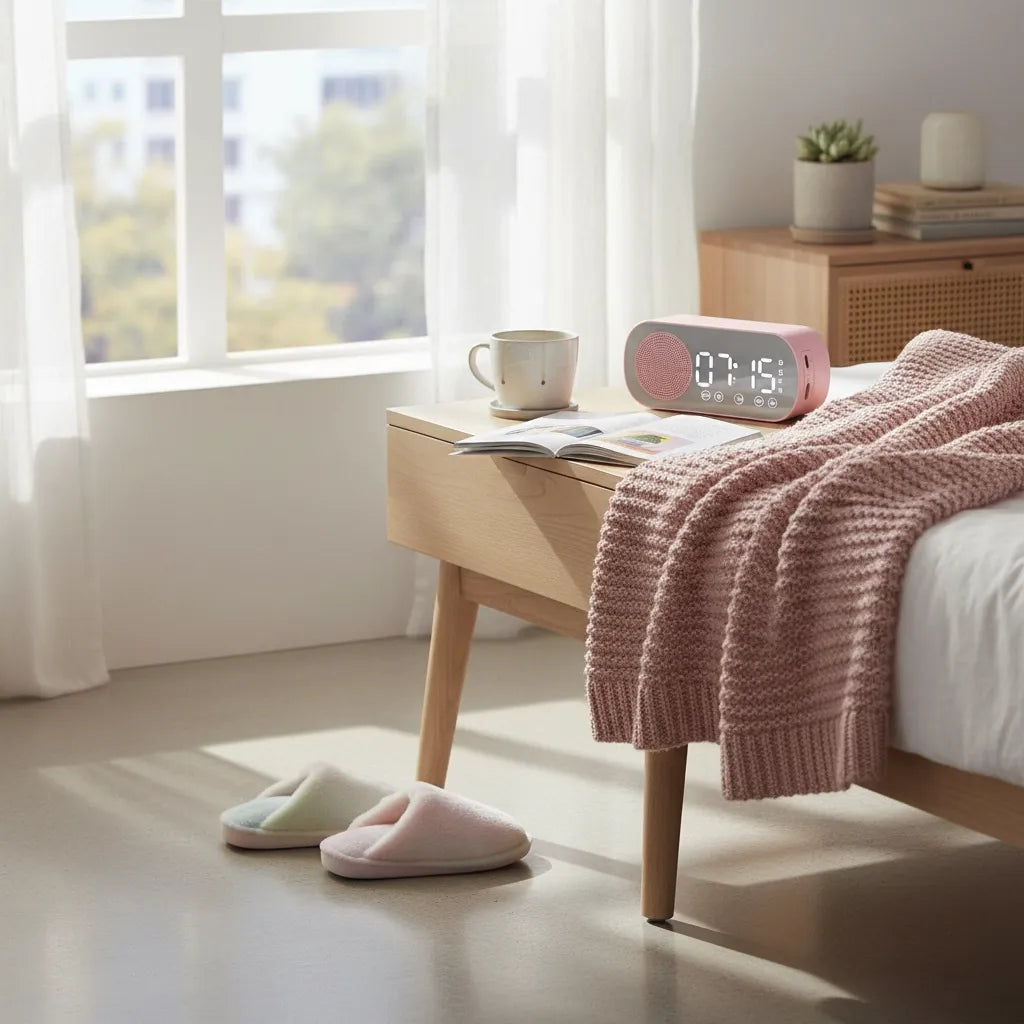 Réveil Numérique avec Radio et Bluetooth