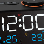 Réveil Numérique Batterie Avec Radio FM
