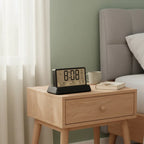 Réveil Numérique Bois Affichage Température