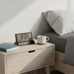 Réveil Numérique Bois Affichage Température