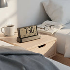 Réveil Numérique Bois Affichage Température
