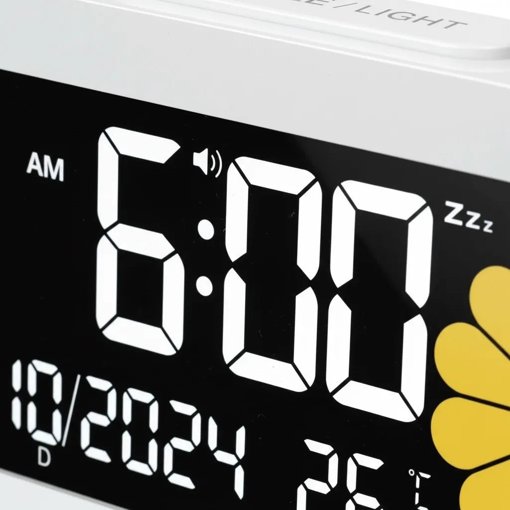 Réveil Numérique Design Moderne