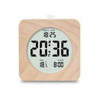 Réveil Numérique en Bois Élégant