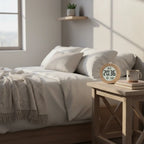 Réveil Numérique en Bois Élégant