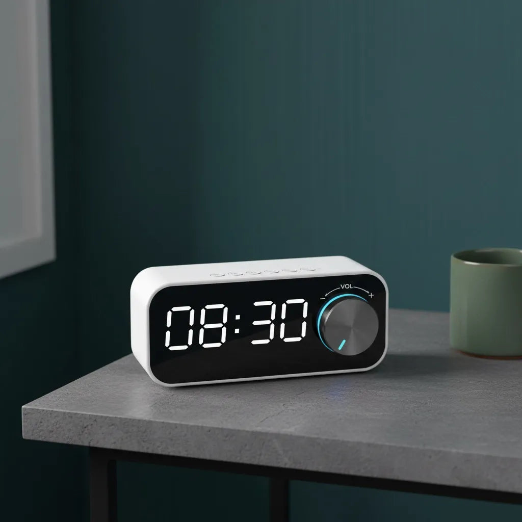 Réveil Numérique LED Connexion Bluetooth