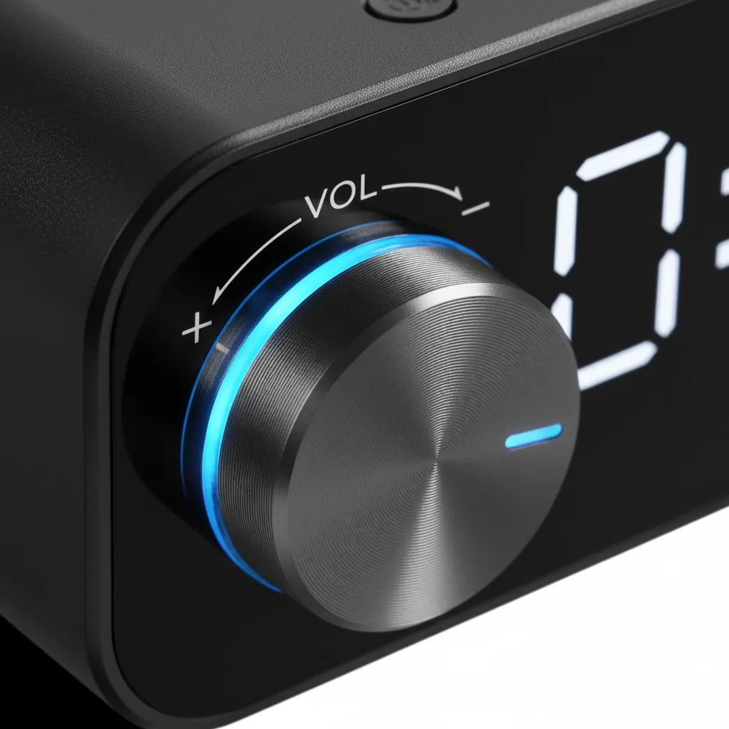 Réveil Numérique LED Connexion Bluetooth