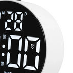 Réveil Numérique Moderne Avec Double Alarme