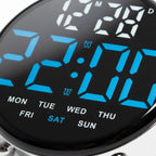 Réveil Numérique Moderne Avec Double Alarme