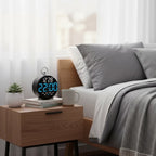 Réveil Numérique Moderne Avec Double Alarme