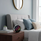 Réveil Numérique Moderne Avec Double Alarme