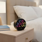 Réveil Numérique Moderne Avec Double Alarme