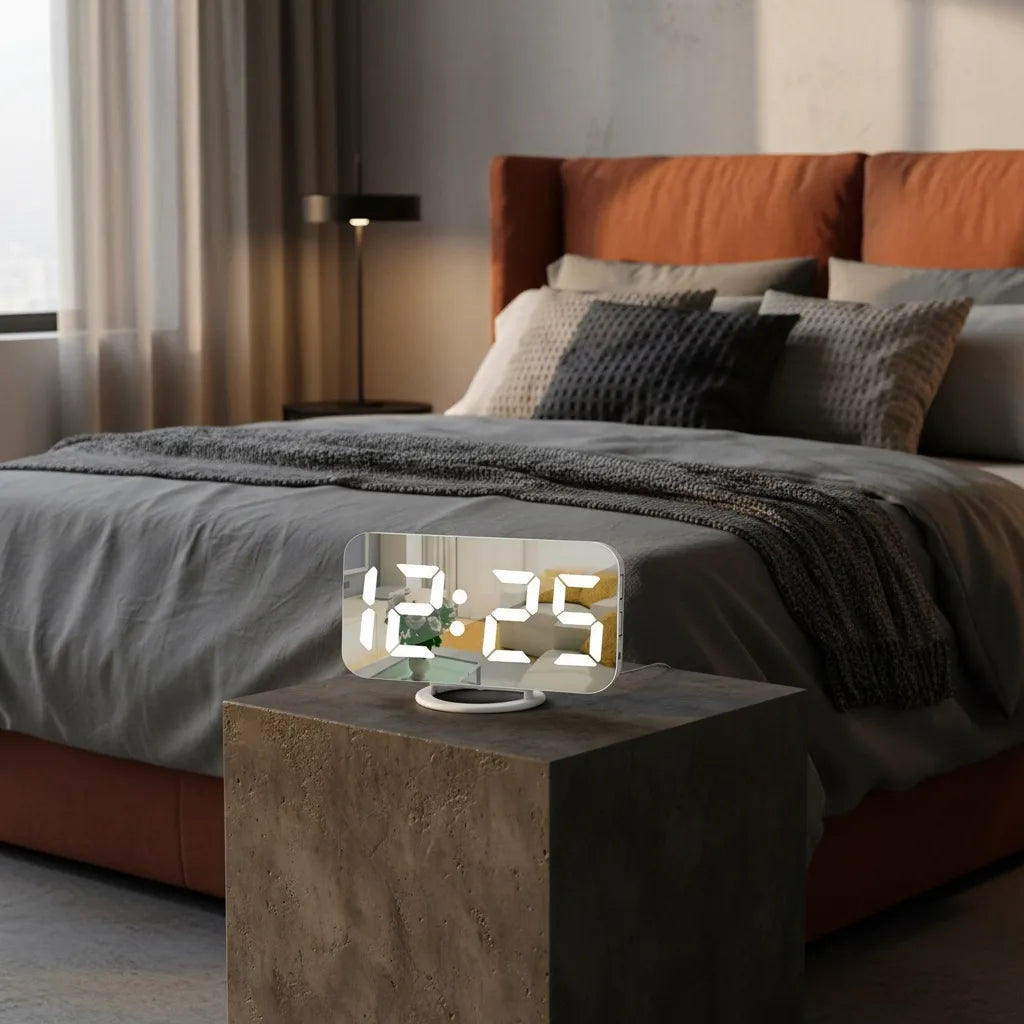 Réveil Numérique pour Sourd Vibreur