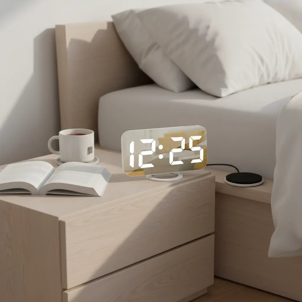 Réveil Numérique pour Sourd Vibreur