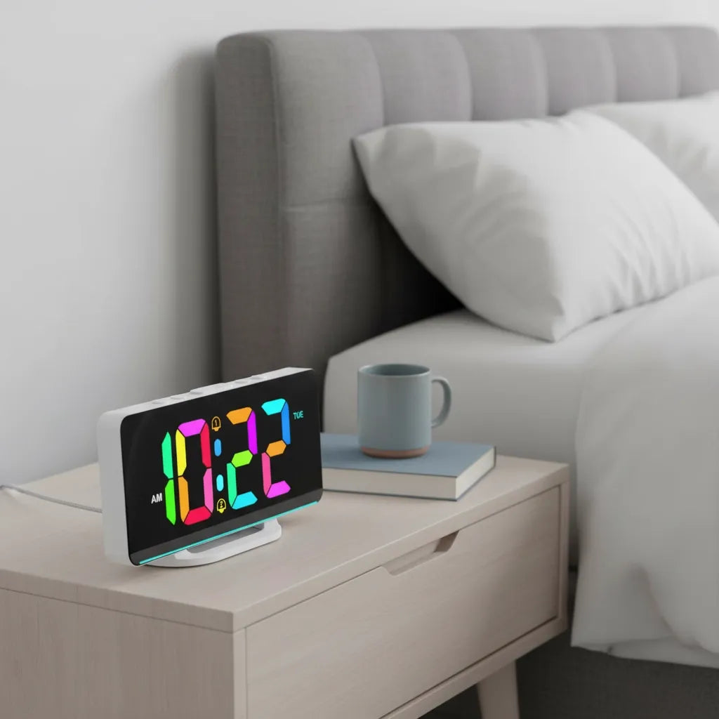 Réveil Numérique USB Lumineux