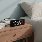 Réveil Numérique USB Rectangle Élégant