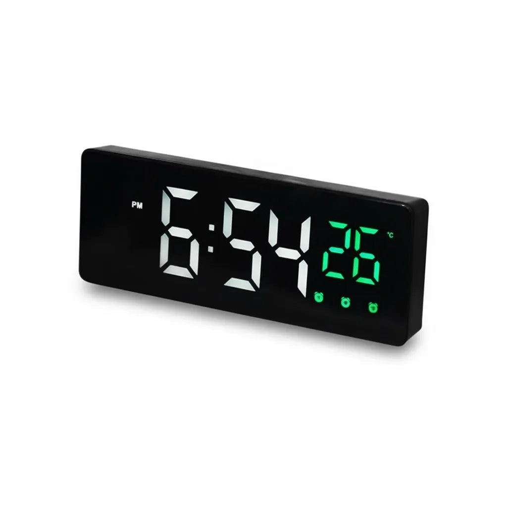 Réveil Numérique USB Rectangle Élégant