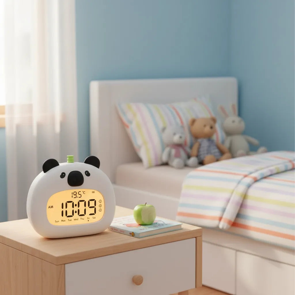 Réveil Panda Enfant Avec Écran