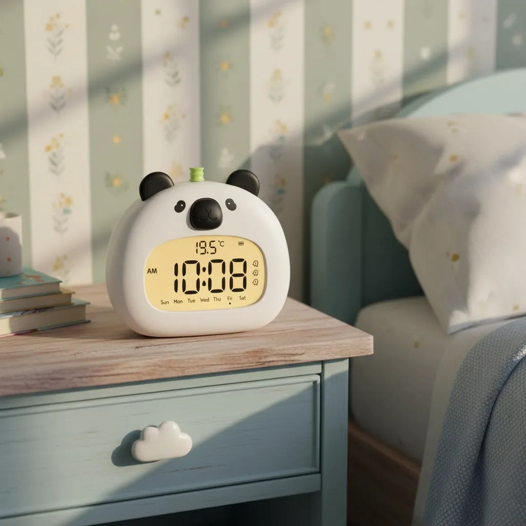 Réveil Panda Enfant Avec Écran