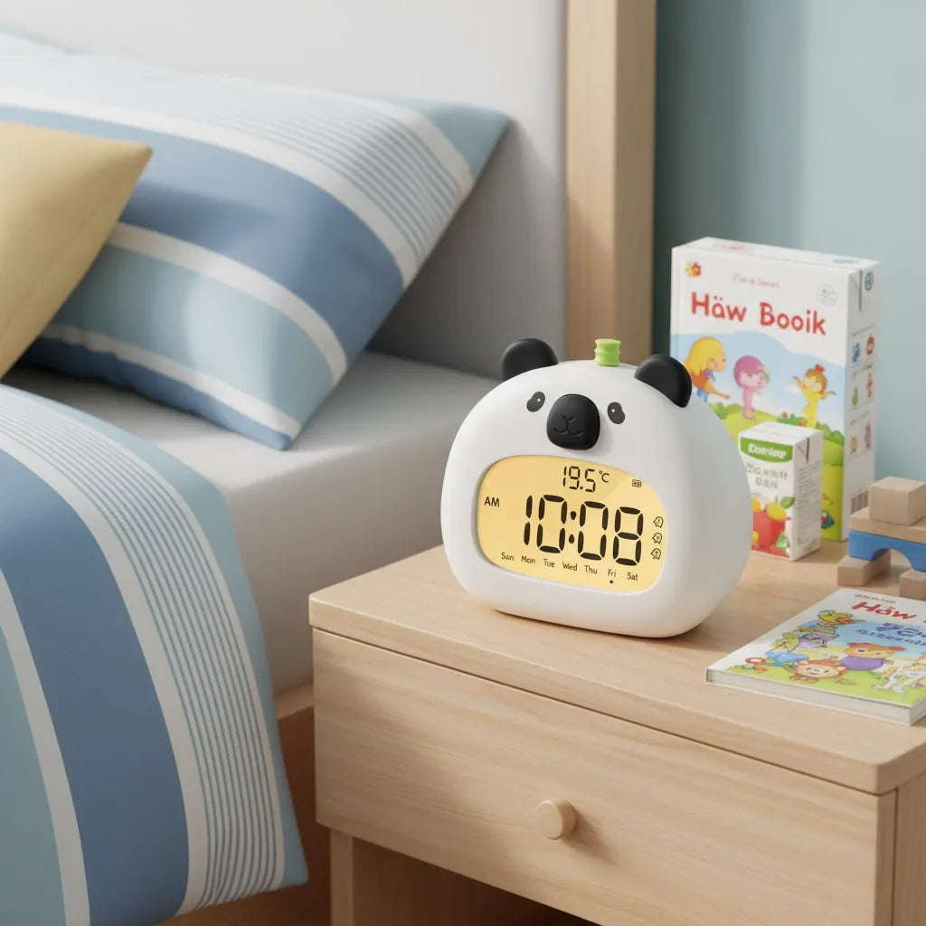 Réveil Panda Enfant Avec Écran