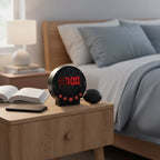 Réveil pour Sourd Avec Vibration Noir