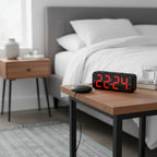 Réveil pour sourds et malentendants avec Lumière Clignotante