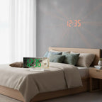 Réveil Projecteur à 180° Blanc