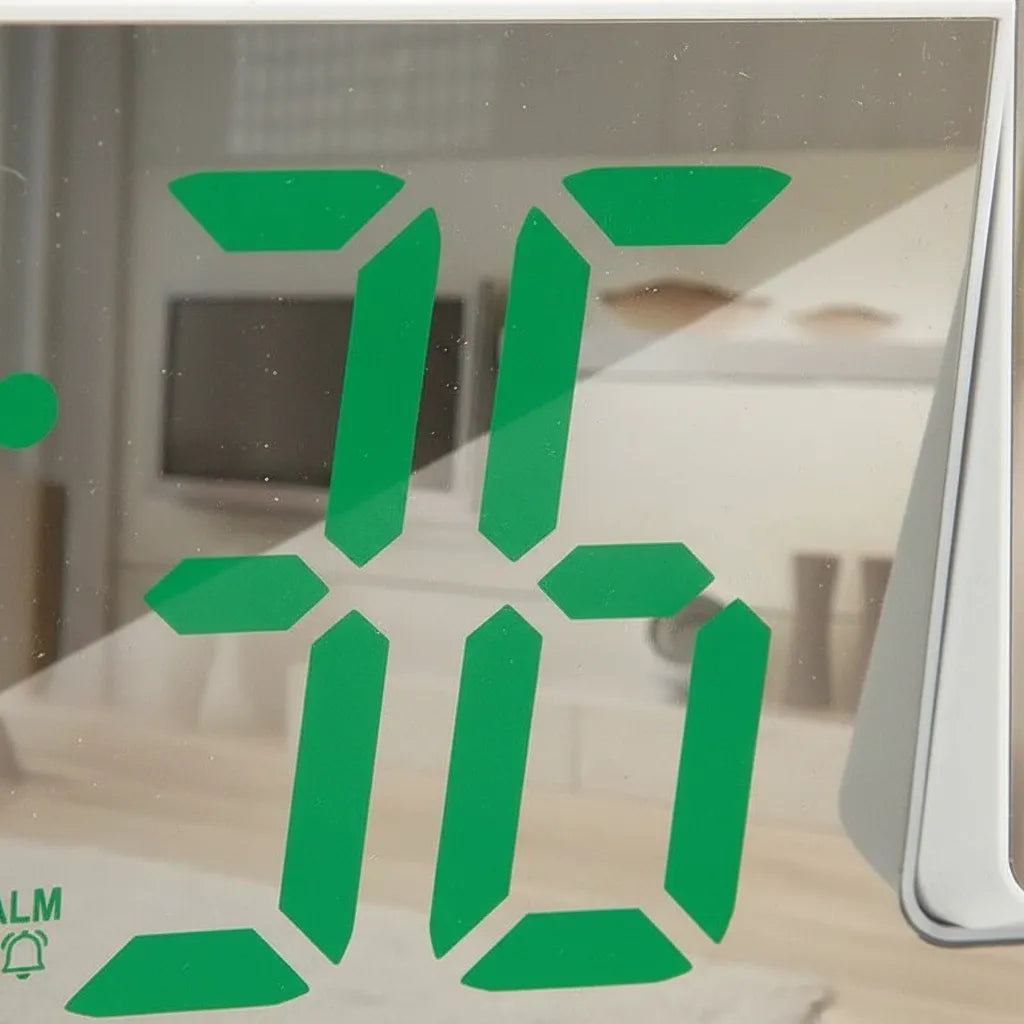 Réveil Projecteur à 180° Blanc