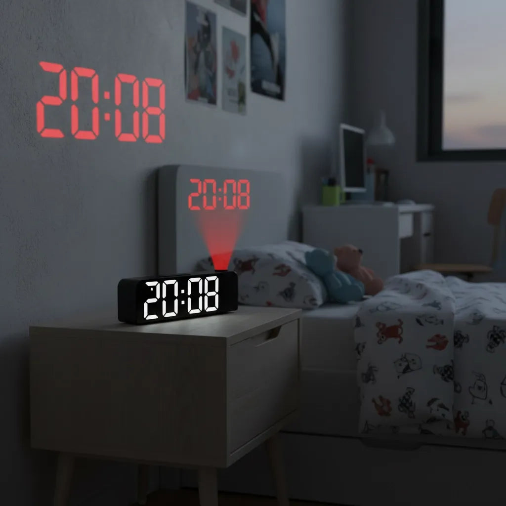 Réveil Projecteur Ado Écran LED
