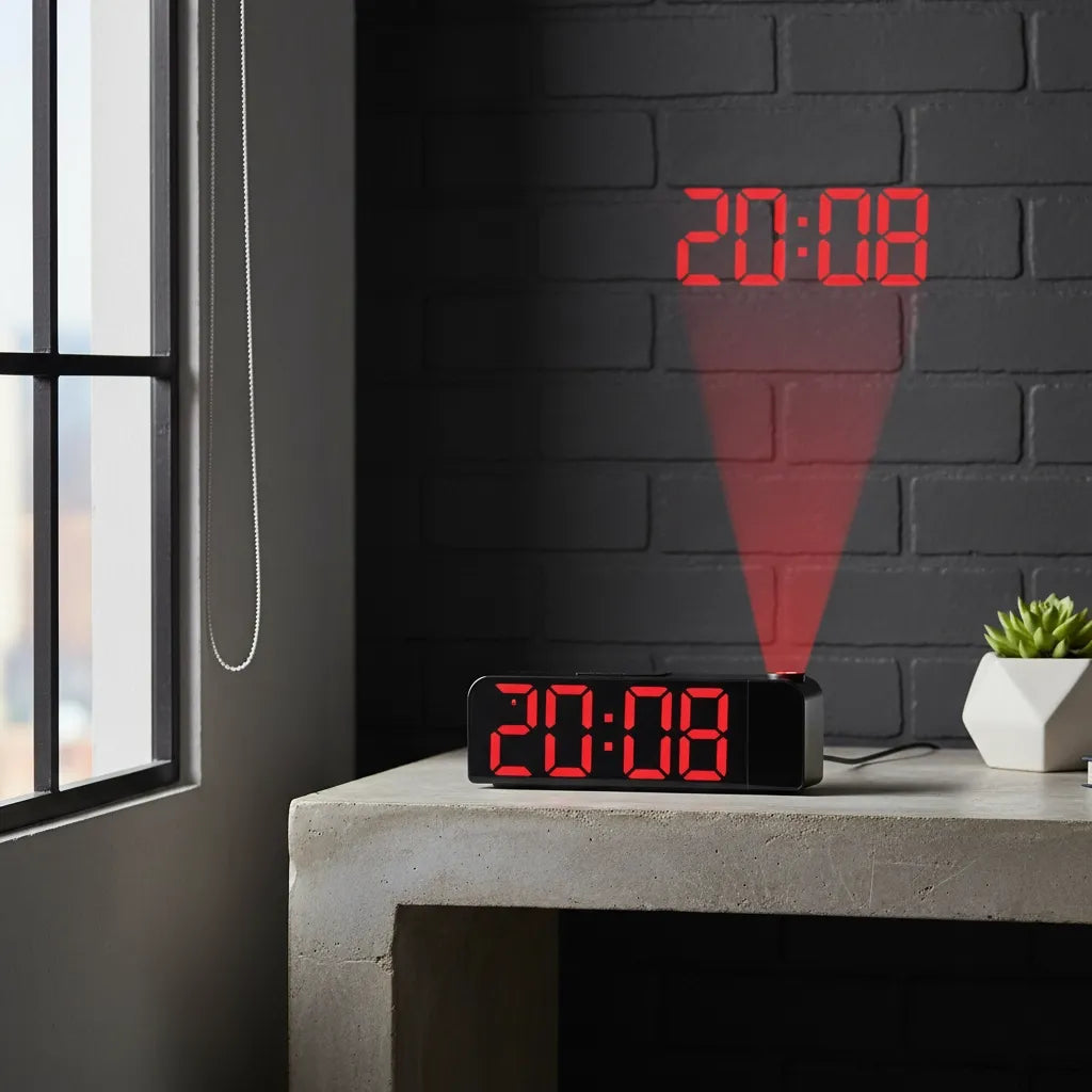 Réveil Projecteur Ado Écran LED