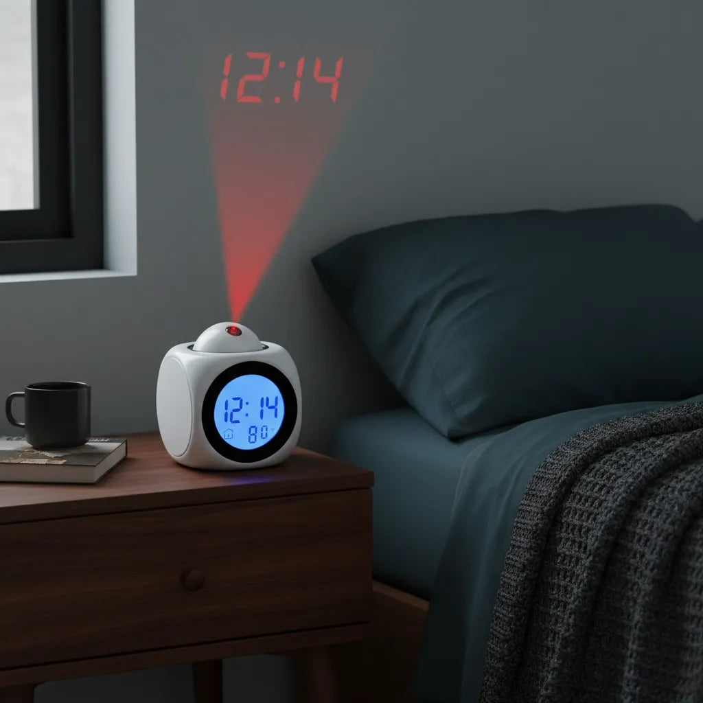 Réveil Projecteur au Plafond