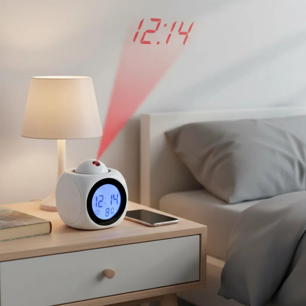 Réveil Projecteur au Plafond