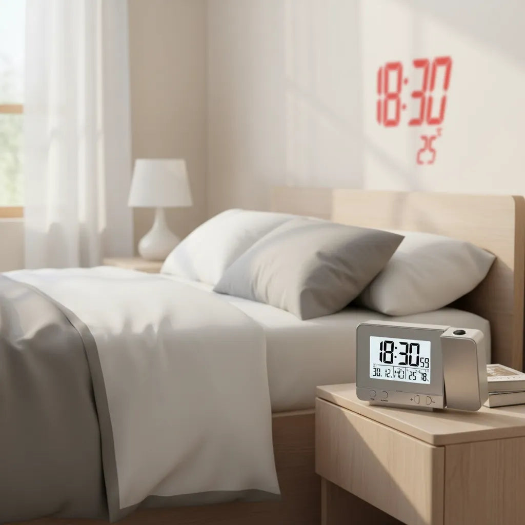 Réveil Projecteur Heure Numérique
