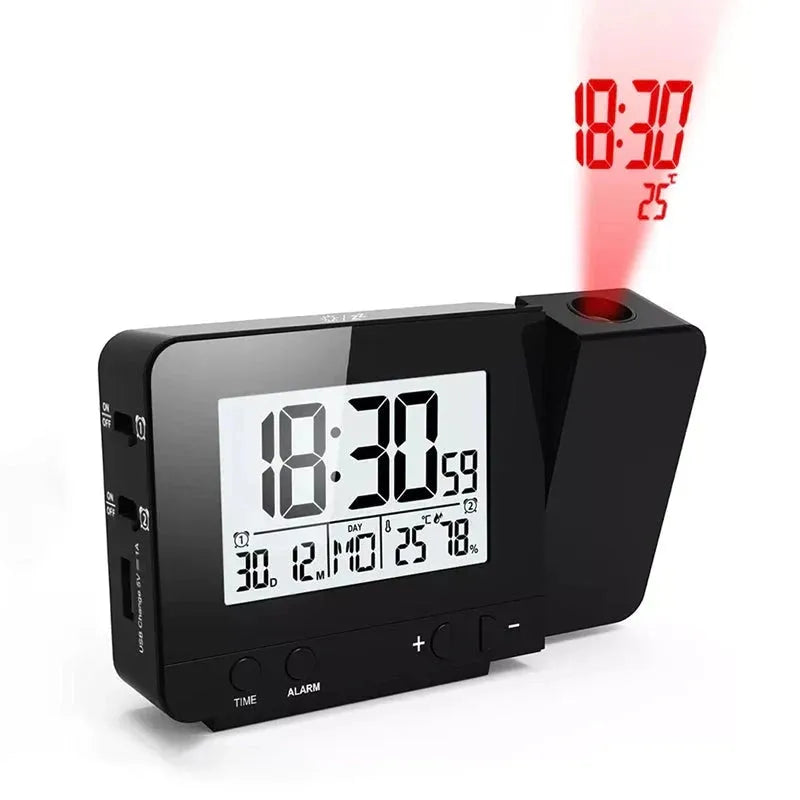 Réveil Projecteur Heure Numérique