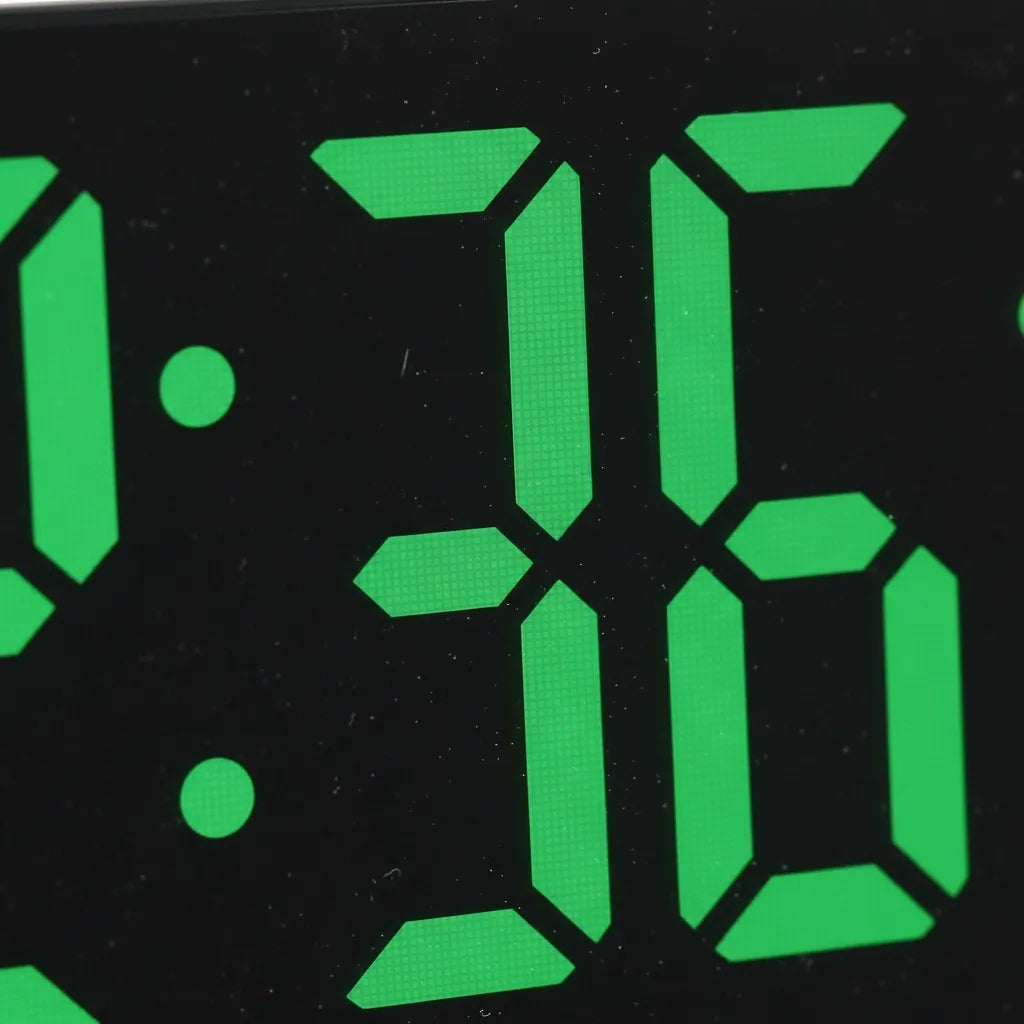 Réveil Projecteur Noir Écran Effet Miroir