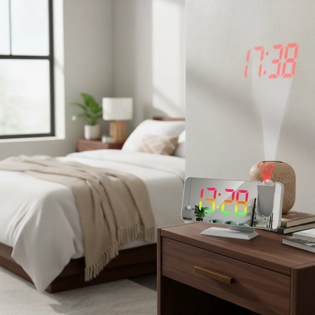 Réveil Projecteur Secteur Lumineux