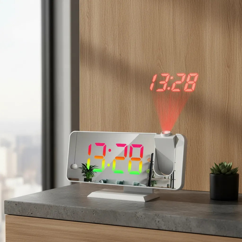 Réveil Projecteur Secteur Lumineux