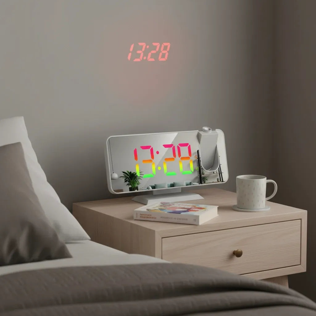 Réveil Projecteur Secteur Lumineux