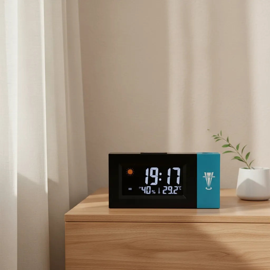 Réveil Projecteur Température LED