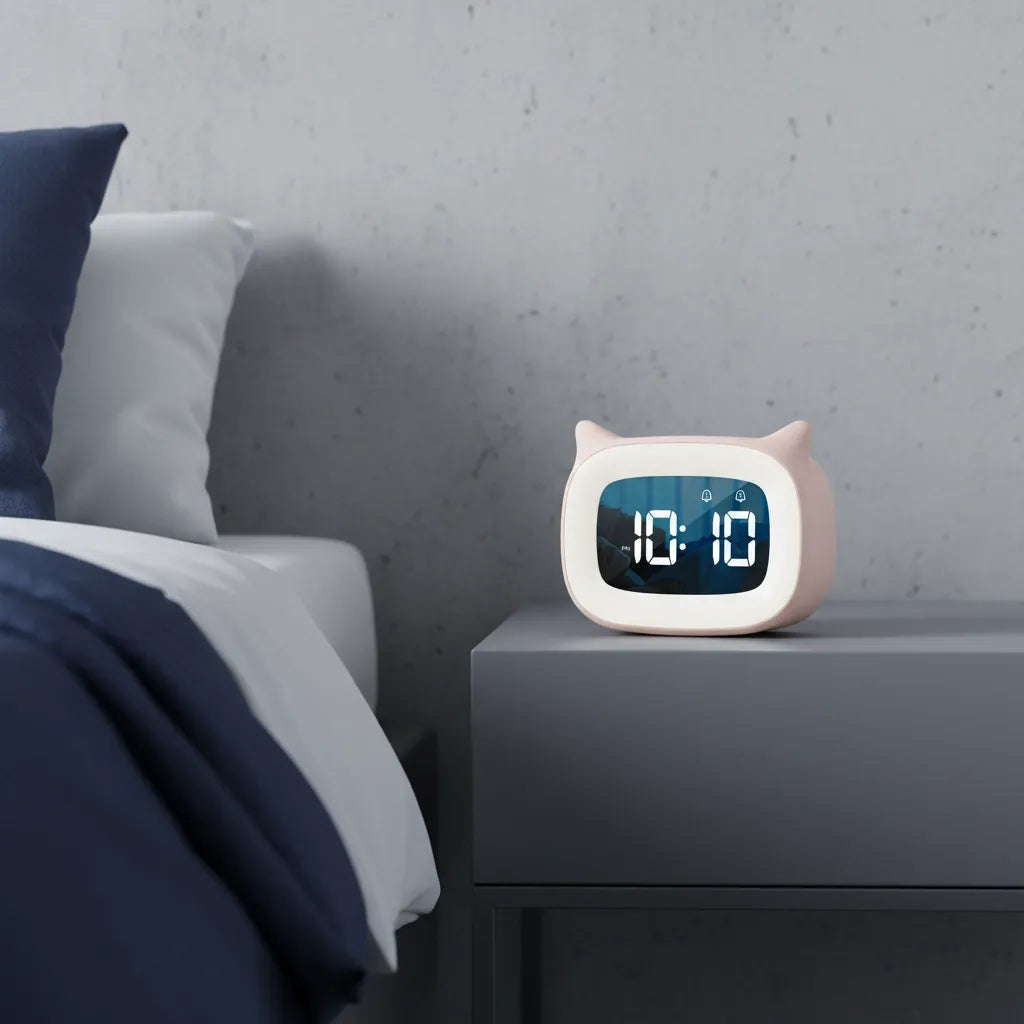 Réveil Rose Jour/Nuit