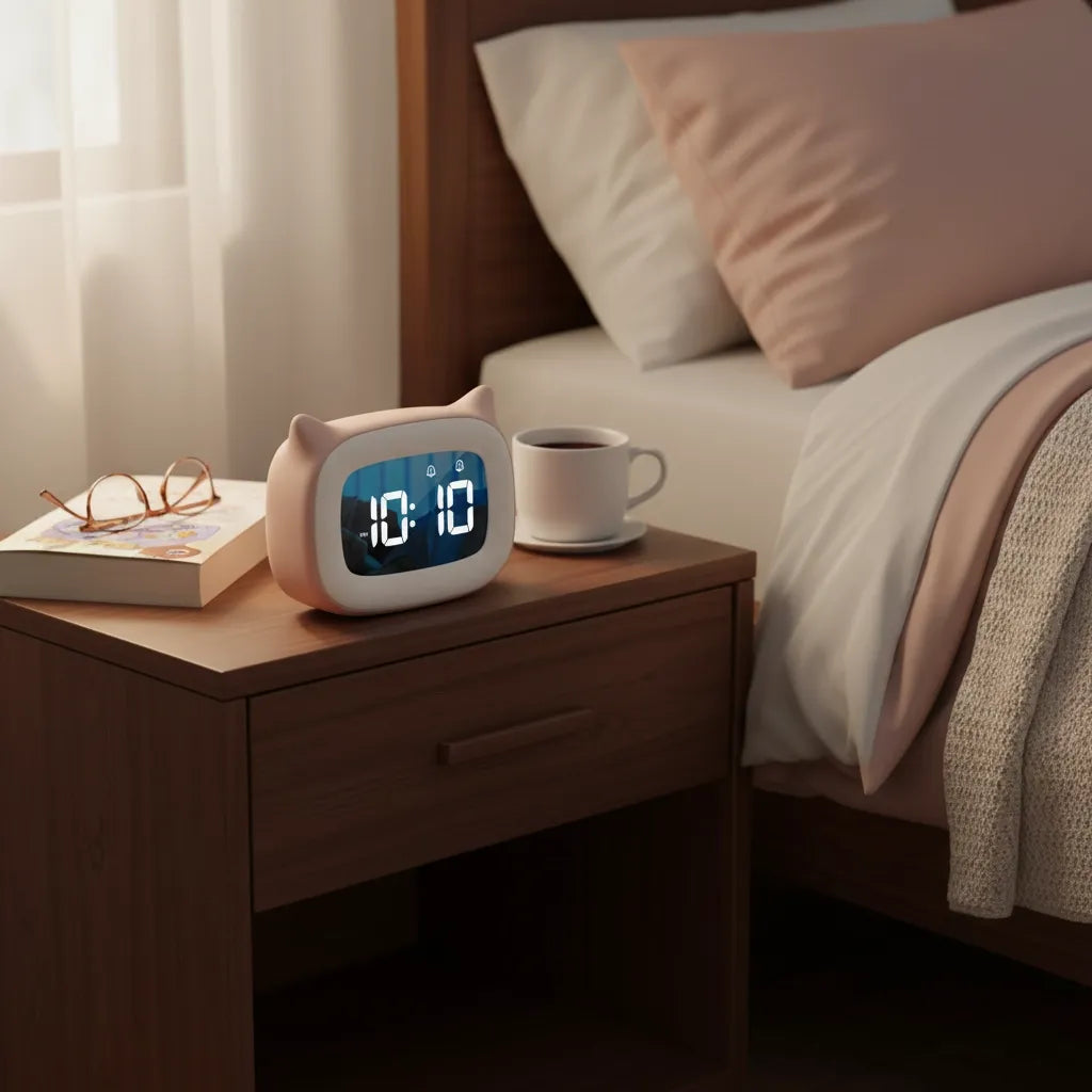 Réveil Rose Jour/Nuit